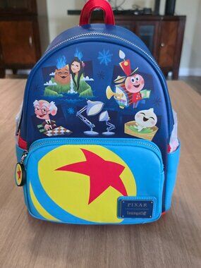 Disney Parks Loungefly Pixar Shorts Mini Backpack